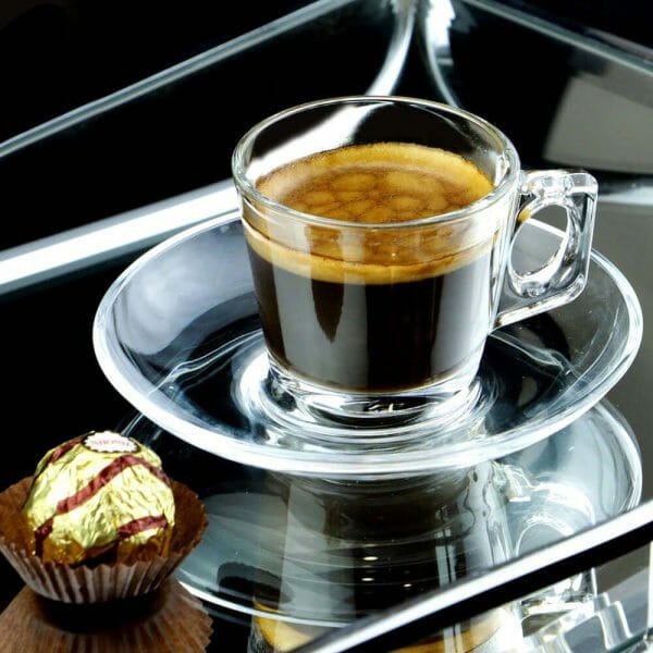 Juego De 6 Tazas Con Plato Vela Para Espresso 80 Ml - Image 5