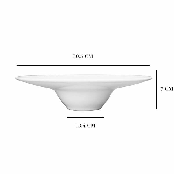 Plato Para Pasta Risotto De Porcelana 30 Cm - Image 3