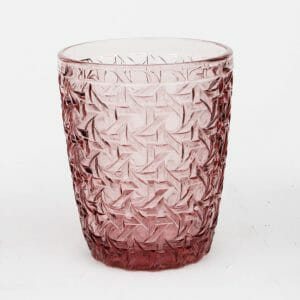 Set de 6 Vasos De Vidrio Elegantes 300ml ara toda ocasión