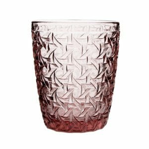 Set de 6 Vasos De Vidrio Elegantes 300ml ara toda ocasión