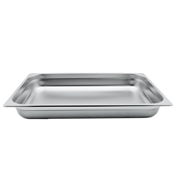 Inserto Entero Contenedor Alimentos Acero Inoxidable 6.5 Cm