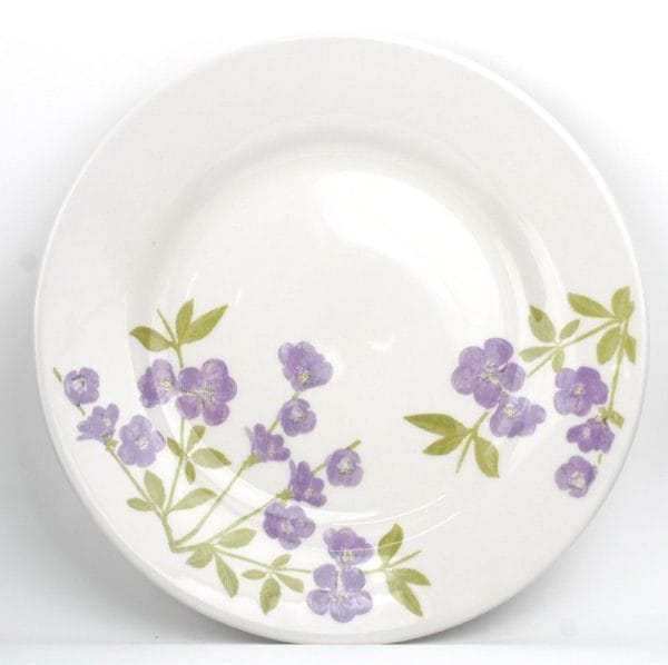 Vajilla Ceramica 4 Personas 20 Pzs Decorado Lilac - Image 4