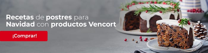Prepara postres para navidad utilizando los Productos de Vencort