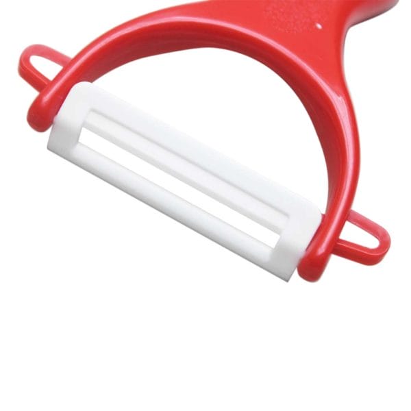 Pelador de cerámica ideal para tiras finas y presentaciones gourmet