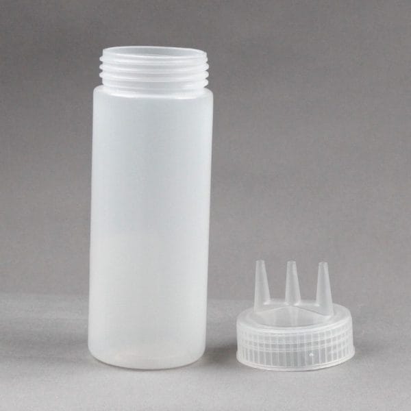 Botella Flexible De 3 Boquillas Para Aderezos / 12 Oz 350 Ml - Image 2