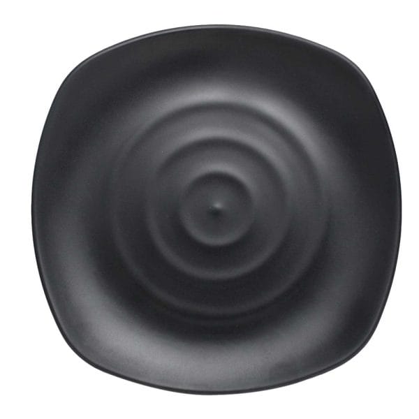 Plato Trinche Cuadrado Japones Melamina 100% / 25 Cm 10" Pulgadas