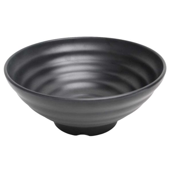 Tazon Japones Negro Melamina 100%  / 1200 Ml 20 Cm - Image 2