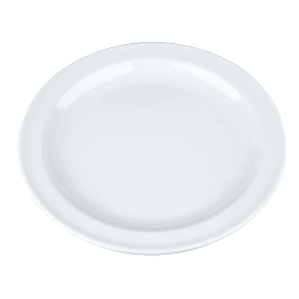 Plato Panero De Melamina 100% Blanco / 16 Cm