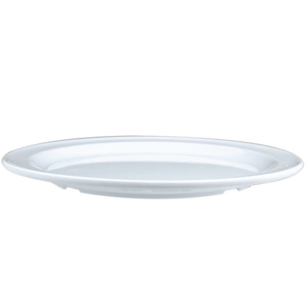 Plato Trinche De Melamina 100% Blanco / 23 Cm - Image 2