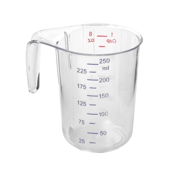 Jarra Medidora Graduada Policarbonato / 250 Ml