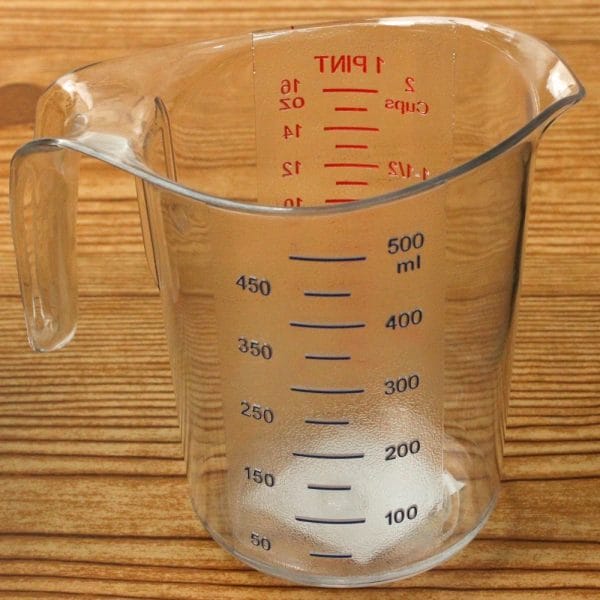Jarra Medidora Graduada Policarbonato / 500 Ml - Image 3