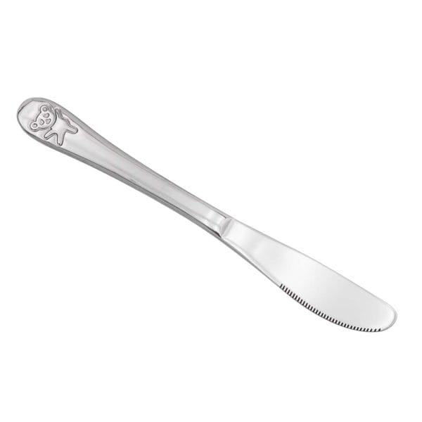 Cuchillo Infantil Para Bebe Oso Acero Inoxidable