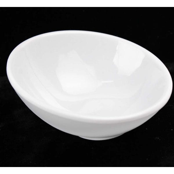 Tazon Inclinado Ramekines Salsera De Melamina 60 Ml Color Blanco - Image 2