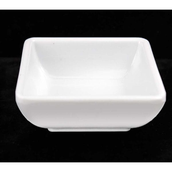 Ramekin Cuadrado De Melamina 50 Ml Blanco - Image 2