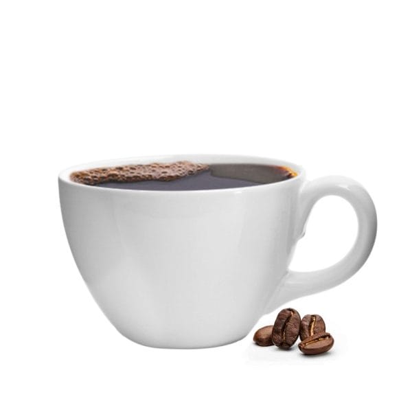 Taza Jumbo De Cerámica Blanca Santa Anita / 450 Ml
