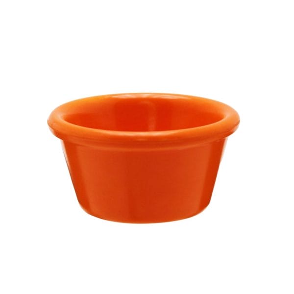 Ramekines De Melamina Para Salsas / 2 Oz Naranja Vencort