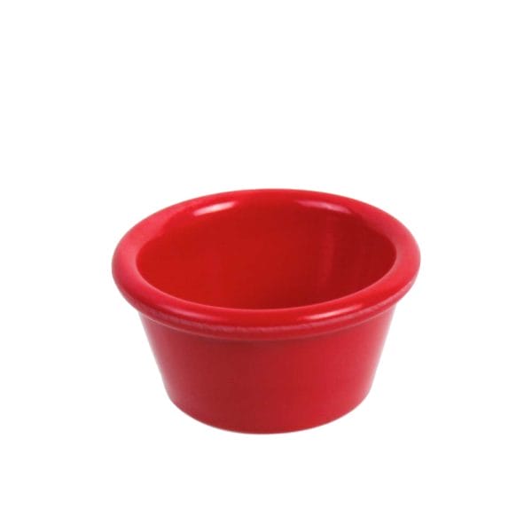 Ramekin De Melamina Para Salsas / 2 Oz Roja