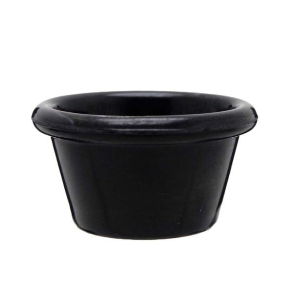 Ramekin De Melamina Para Salsas / 3 Oz 90 Ml Negro Vencort - Image 3