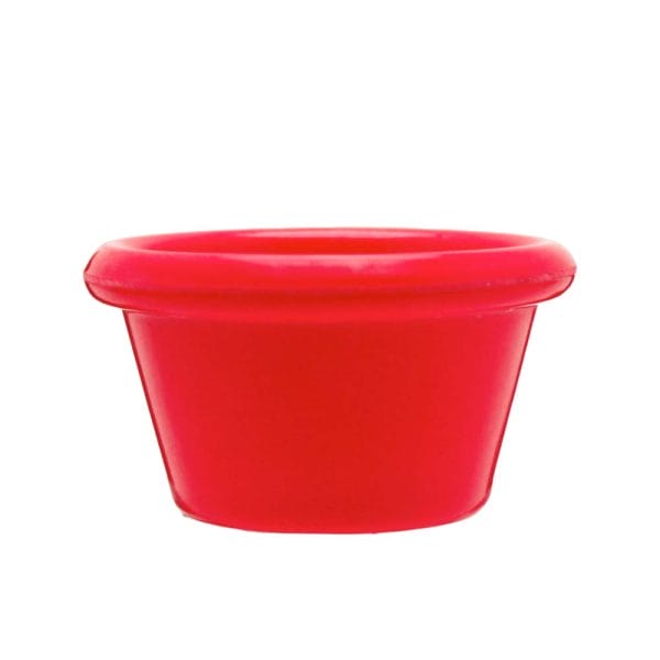 Ramekin de Melamina Para Salsas / 3 Oz 90 Ml Rojo