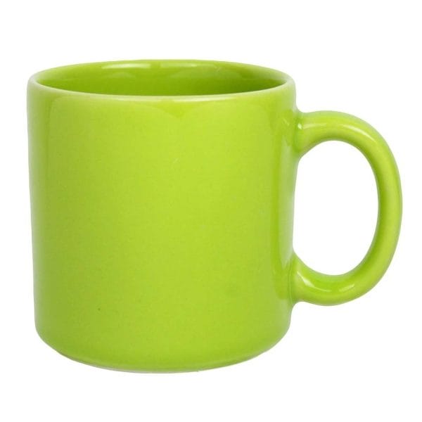 Taza Verde De Cerámica 360 Ml