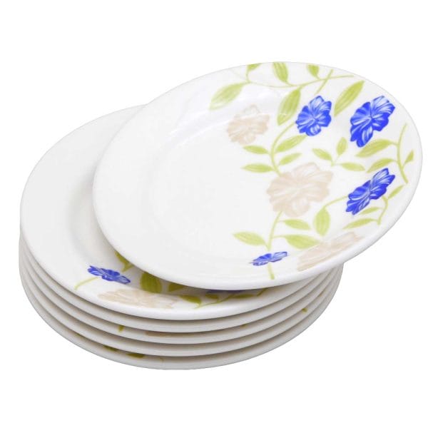 Plato Postre De Cerámica 19 Cm Decorado Azul Perfeito - Image 2