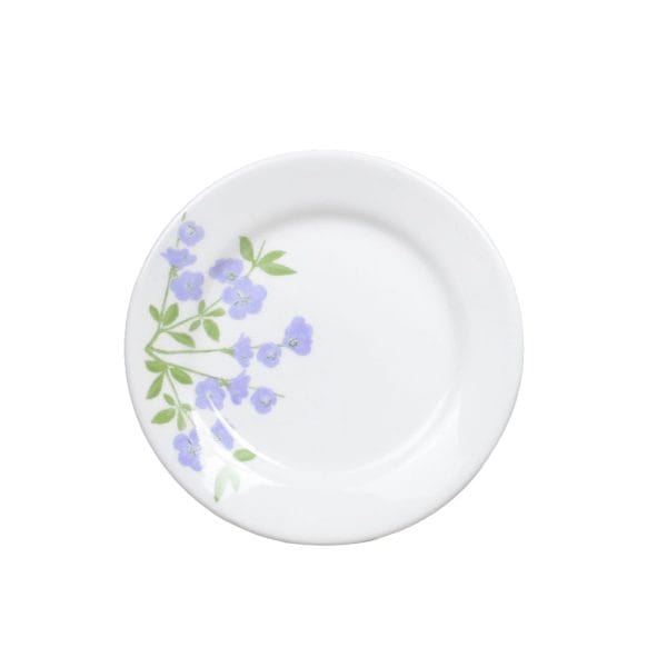 Plato Postre De Cerámica Decorado Florata Lilac 19 Cm - Image 2