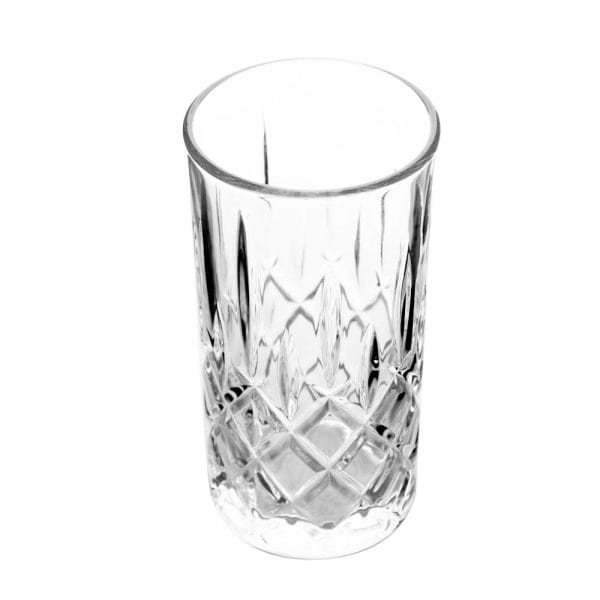 Vaso Diamante De Vidrio High Ball 400 Ml Vencort - Image 3