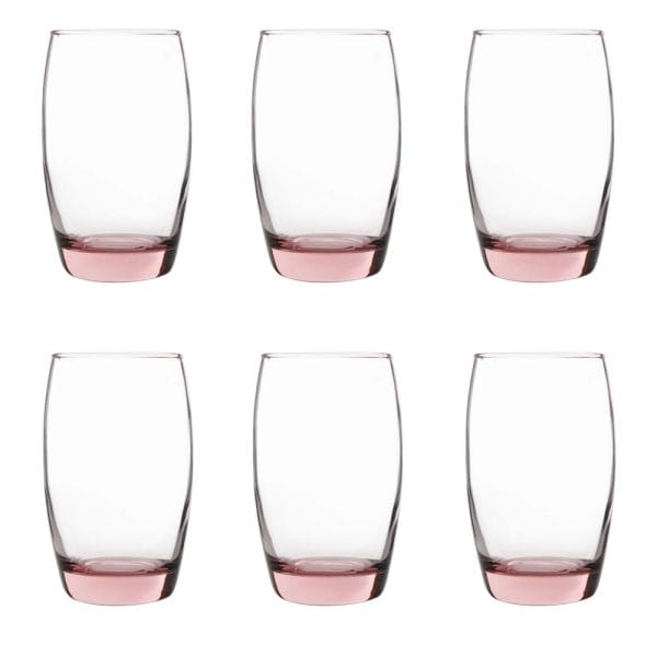 Vaso De Vidrio Capri Coral / 350 Ml - Image 3