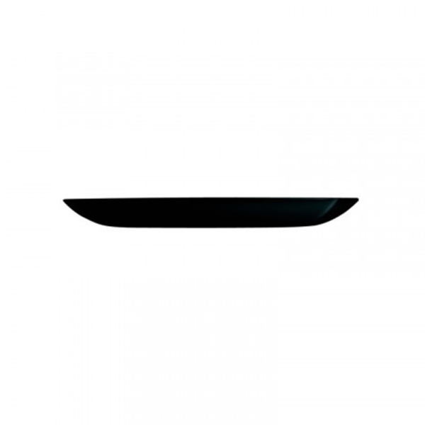 Plato Postre Vidrio Opal Diwali Luminarc Negro / 19 Cm - Image 5