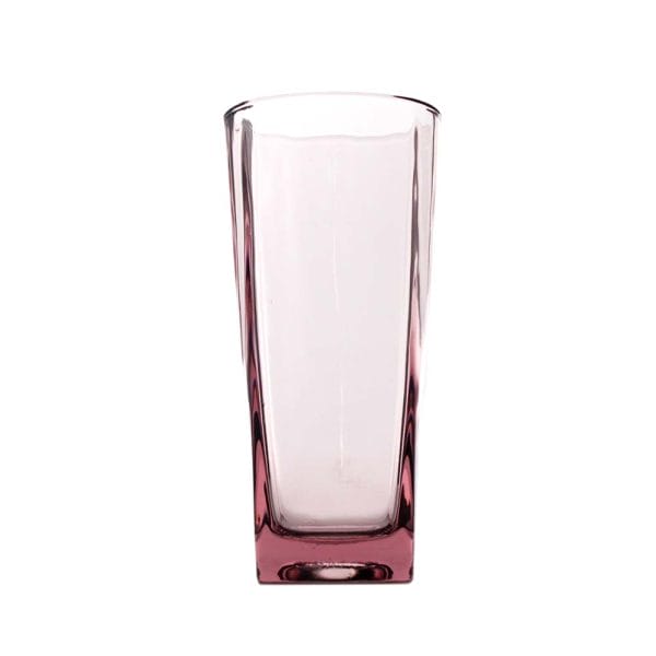 Vaso Empire De Vidrio Color Rojo / 250 Ml