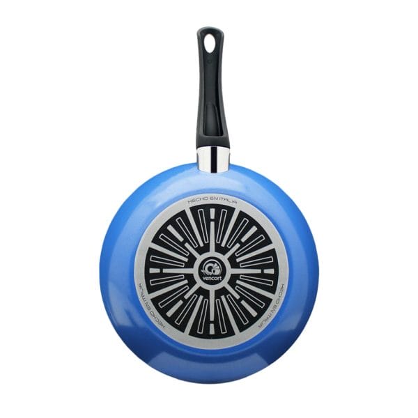 Sarten Italiano Antiadherente Granito Azul 24 Cm