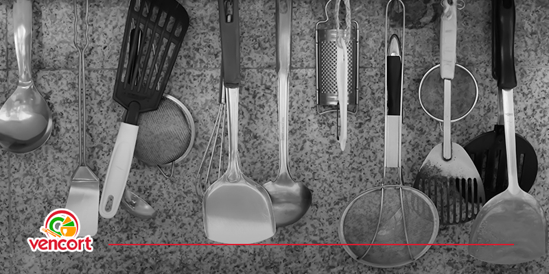 Lavado correcto para desinfección de utensilios de cocina