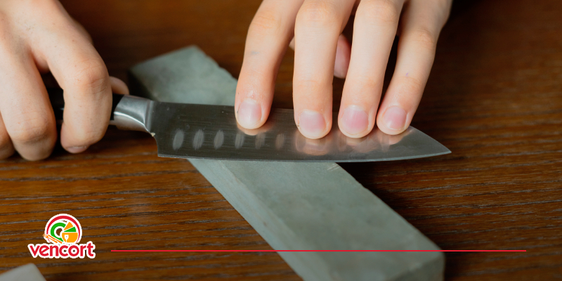 Técnicas para cómo afilar cuchillos de cocina.