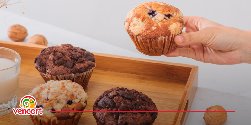 Así puedes hacer una receta de muffins.