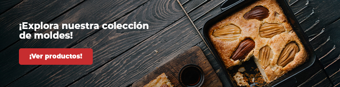 Contáctanos para encontrar los mejores moldes para hornear.